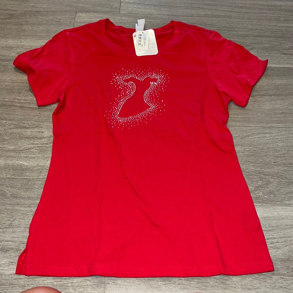 American Heart Association diamond dress t-shirt